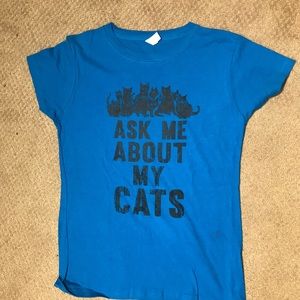 NWOT Women’s Cat Lover Graphic T